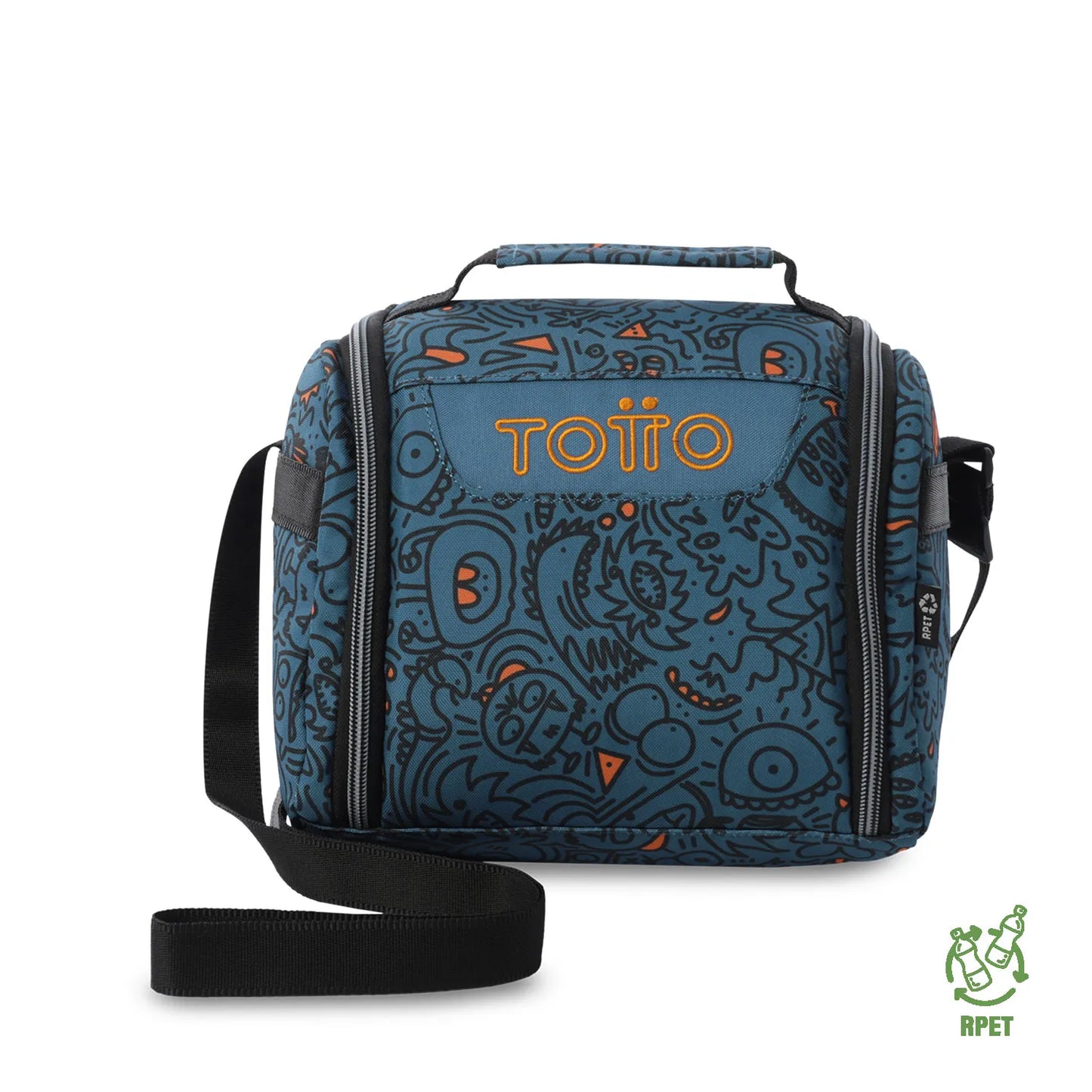 Totto Lunch Bag 25 x 20 x 17cm - Resaltador - 5L4