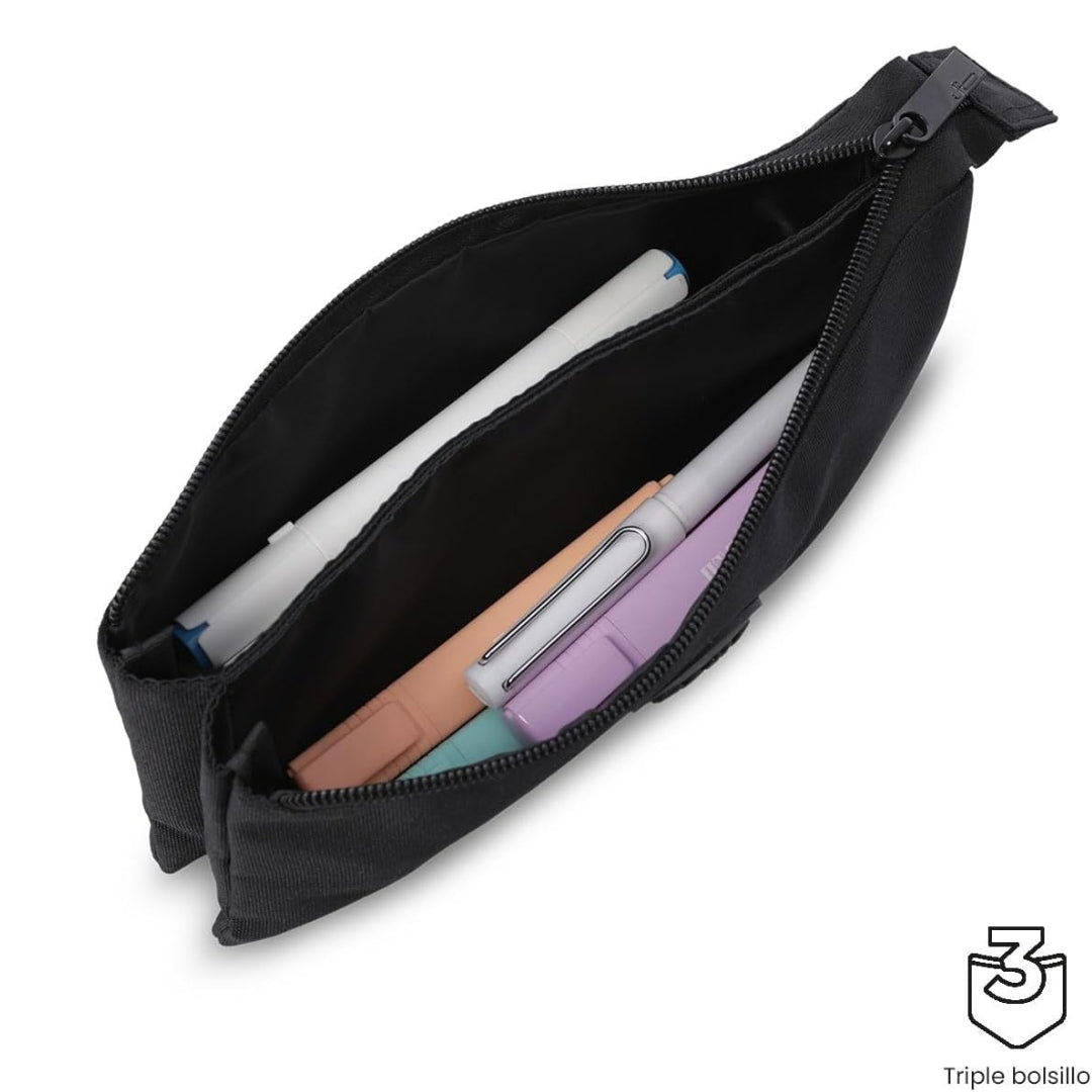 Totto 2 Compartments Pencil Case 11 x 22 x 12cm - Multiuso SKL M - N01