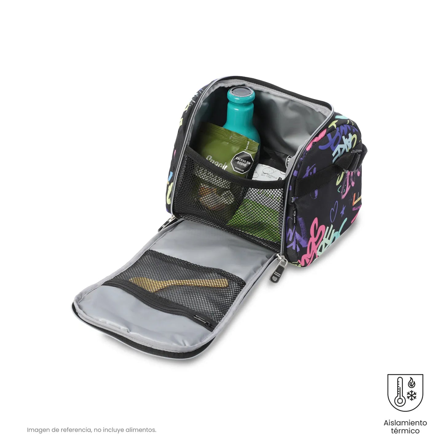 Totto Lunch Bag 25 x 20 x 17cm - Resaltador - 7EZ