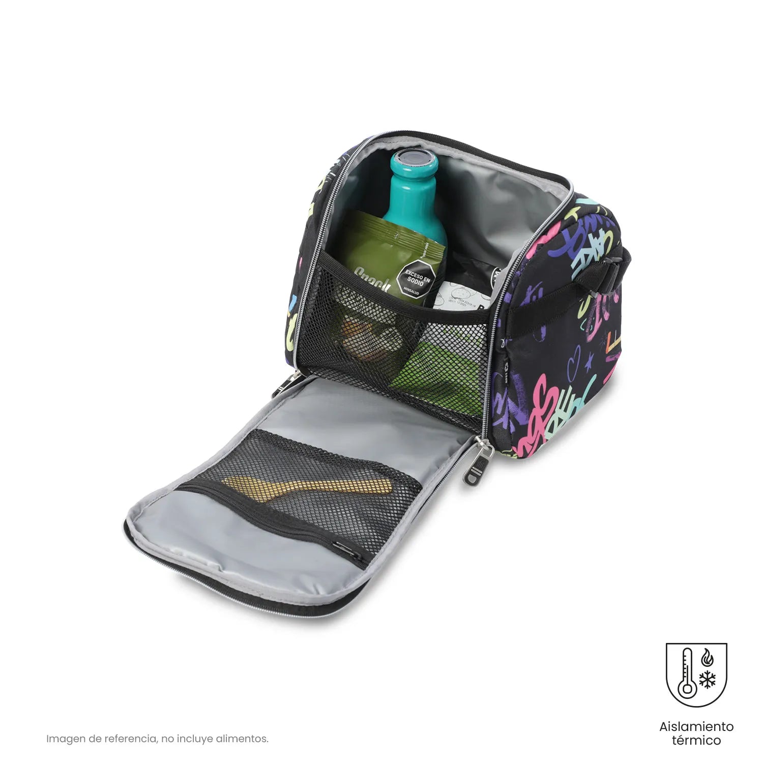 Totto Lunch Bag 25 x 20 x 17cm - Resaltador - 7EZ