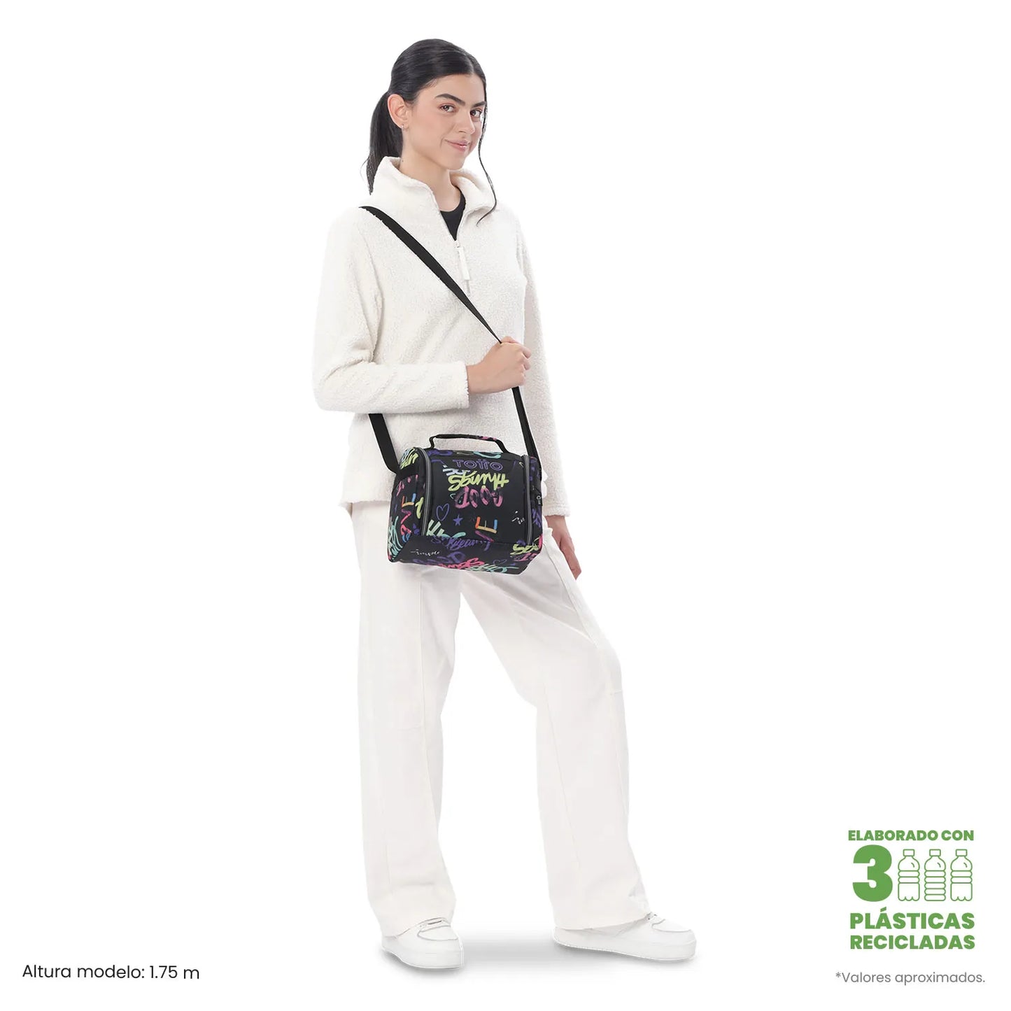 Totto Lunch Bag 25 x 20 x 17cm - Resaltador - 7EZ