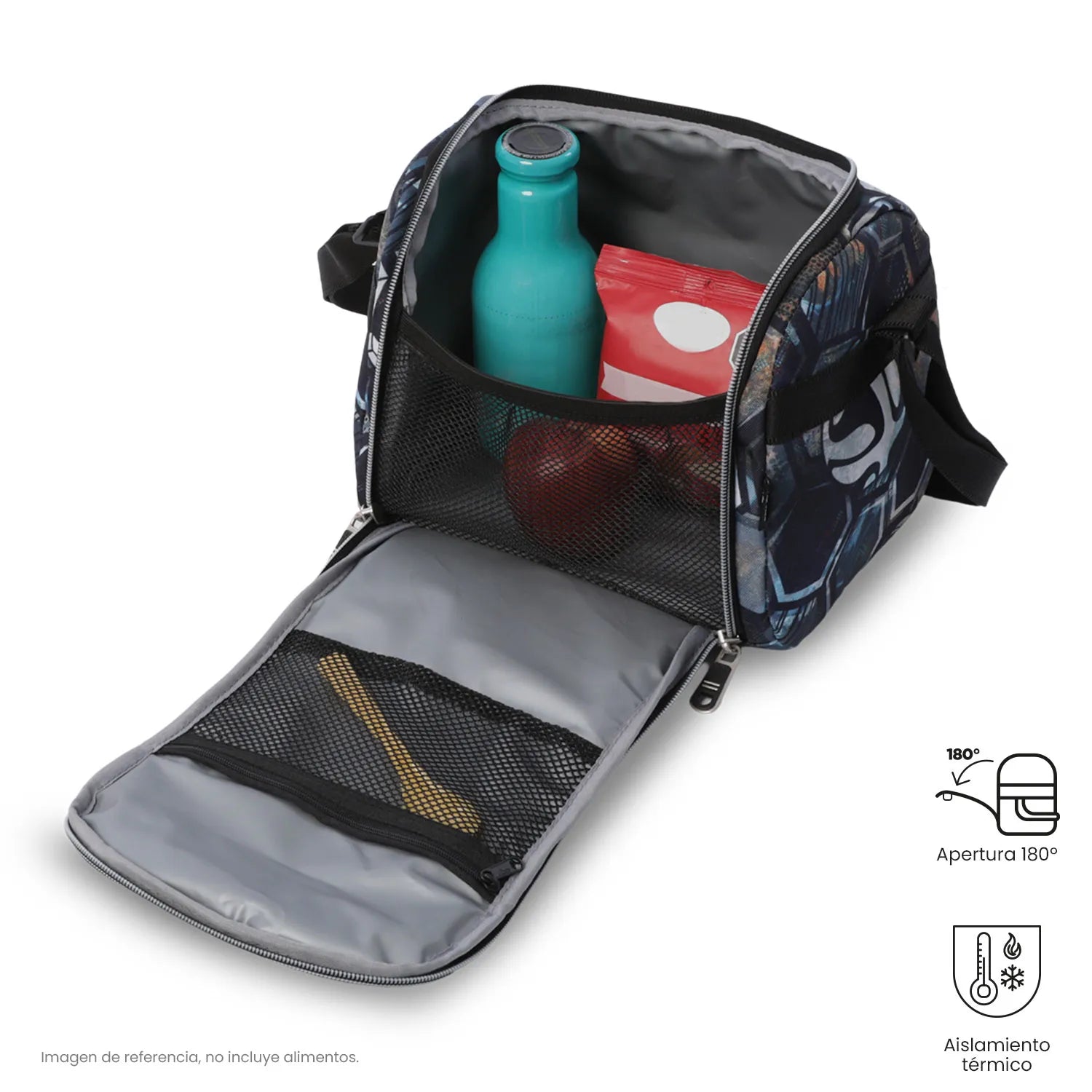Totto Lunch Bag 25 x 20 x 17cm - Resaltador - 7EM