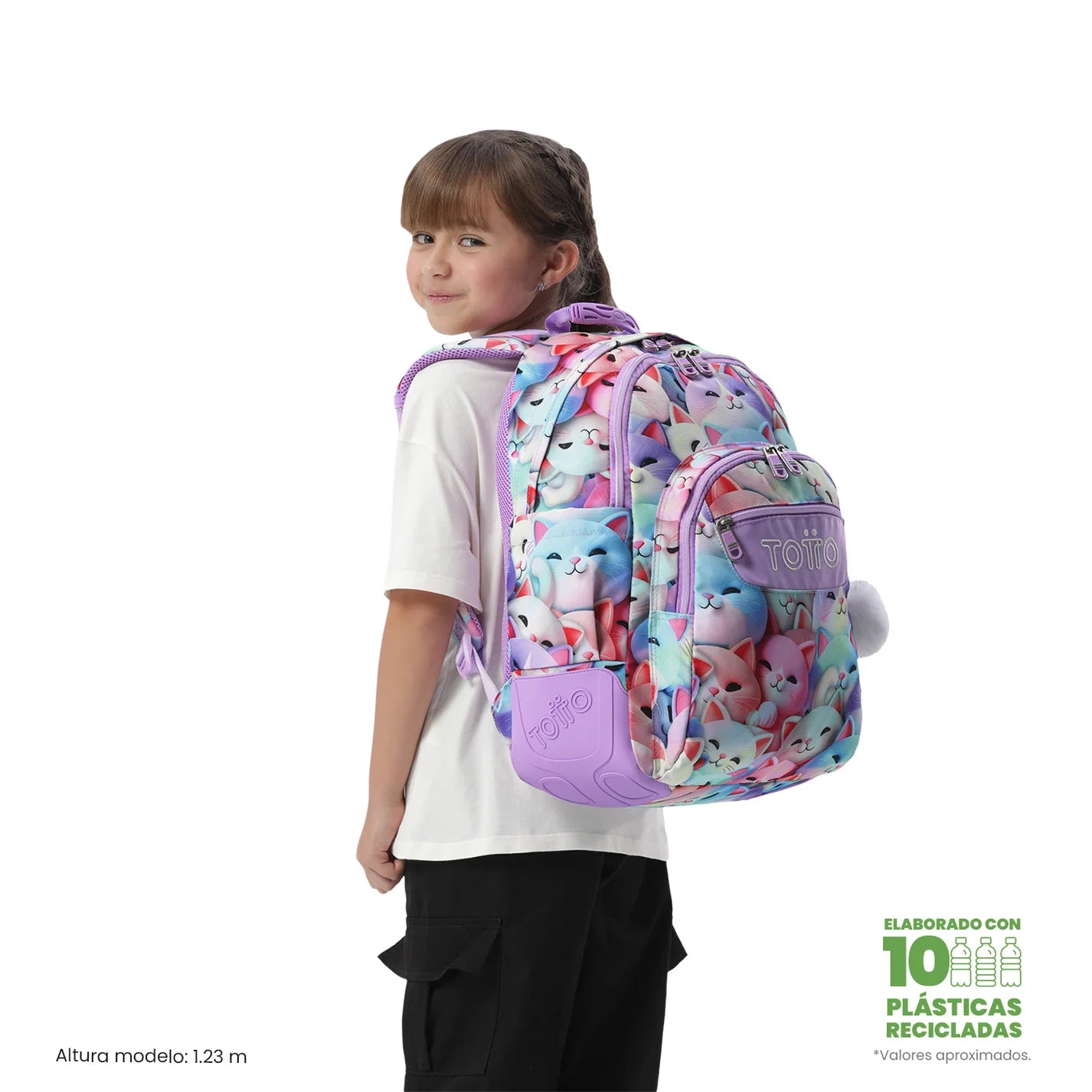 Totto Backpack 44 x 33 x 13.5cm - Rayol - 0S6