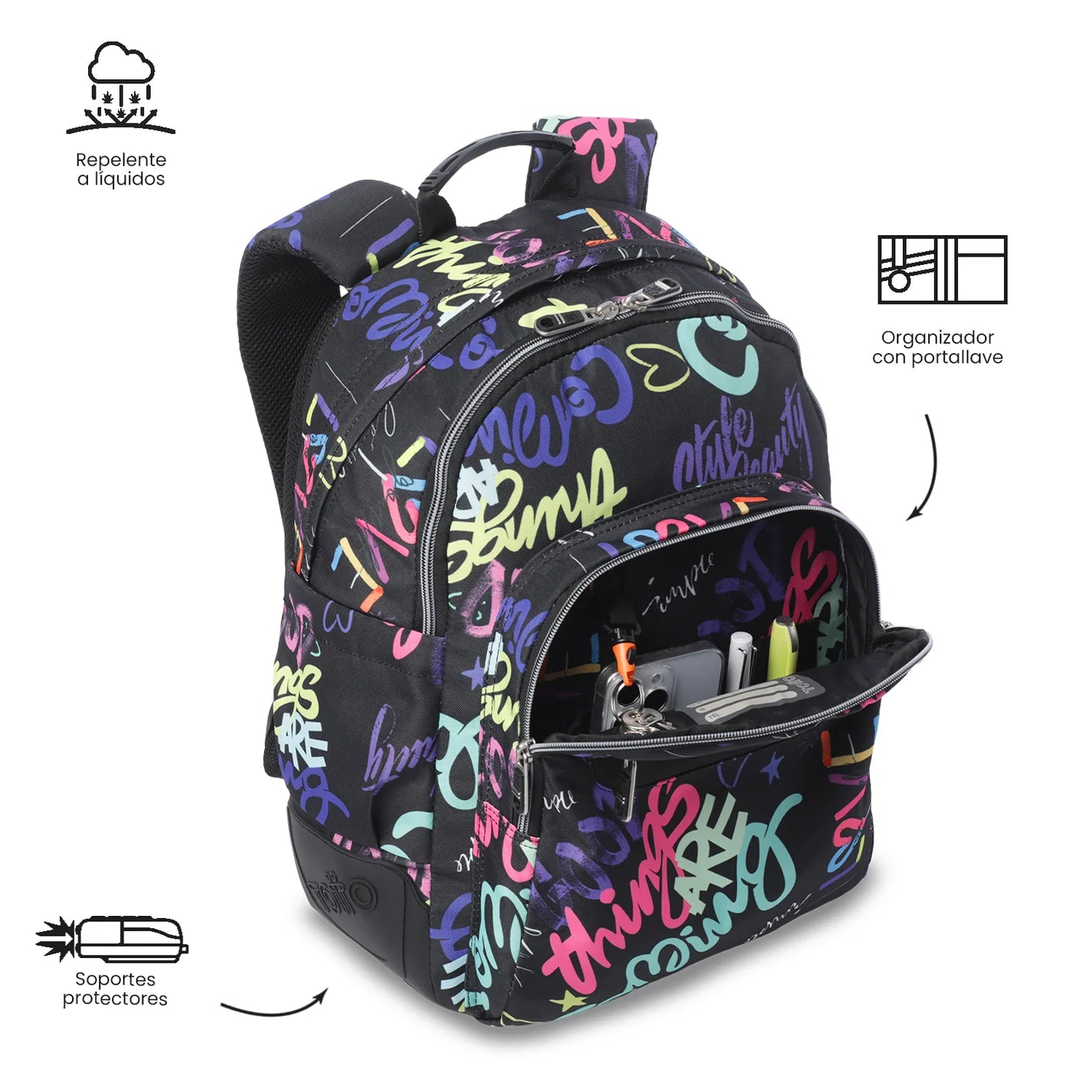 Totto Backpack 44 x 33 x 13.5cm - Rayol - 7EZ
