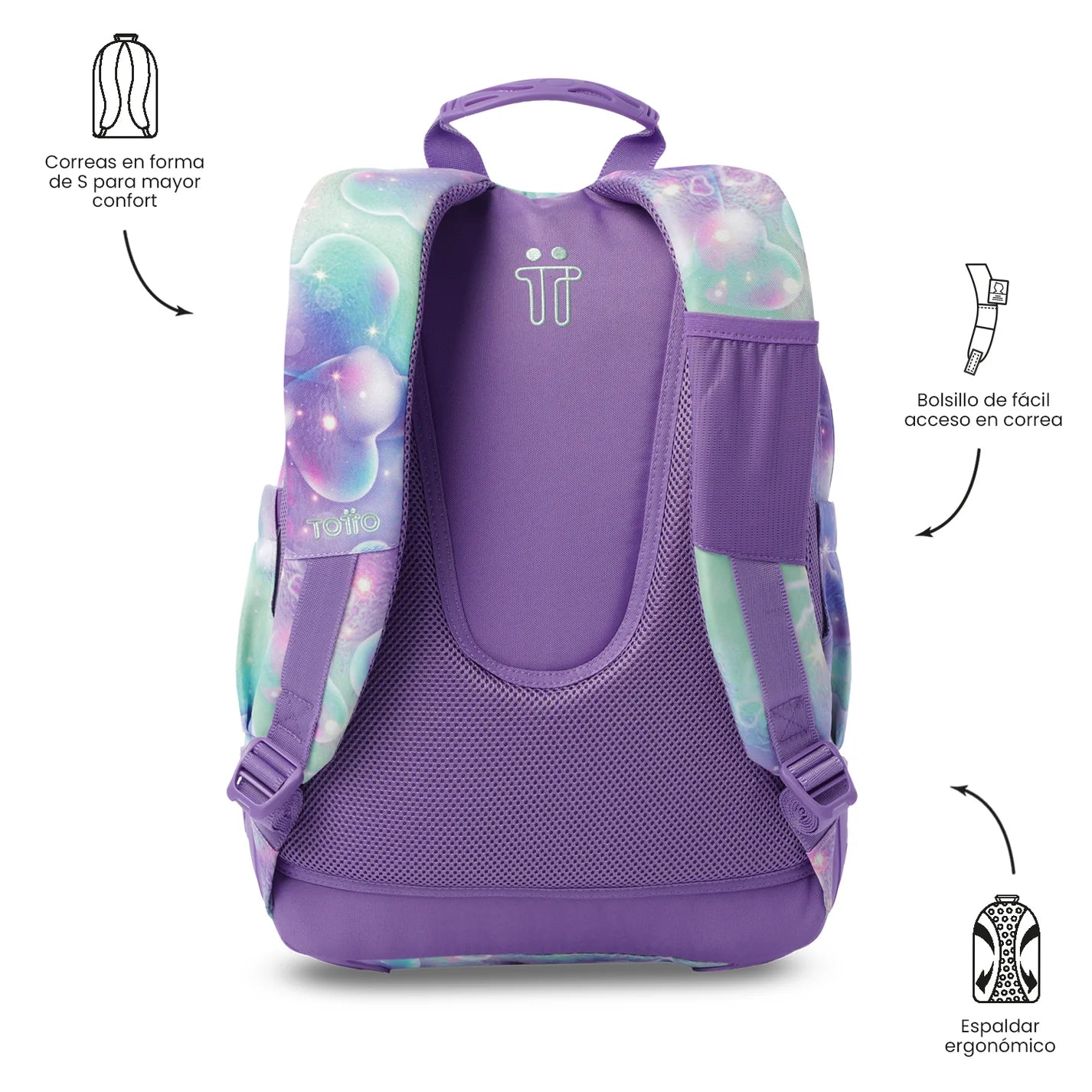 Totto Backpack 44 x 33 x 13.5cm - Rayol - 5MG
