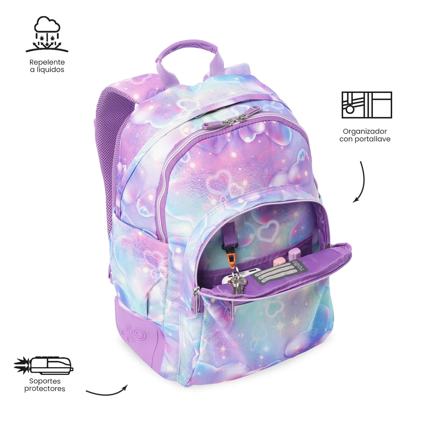 Totto Backpack 44 x 33 x 13.5cm - Rayol - 5MG