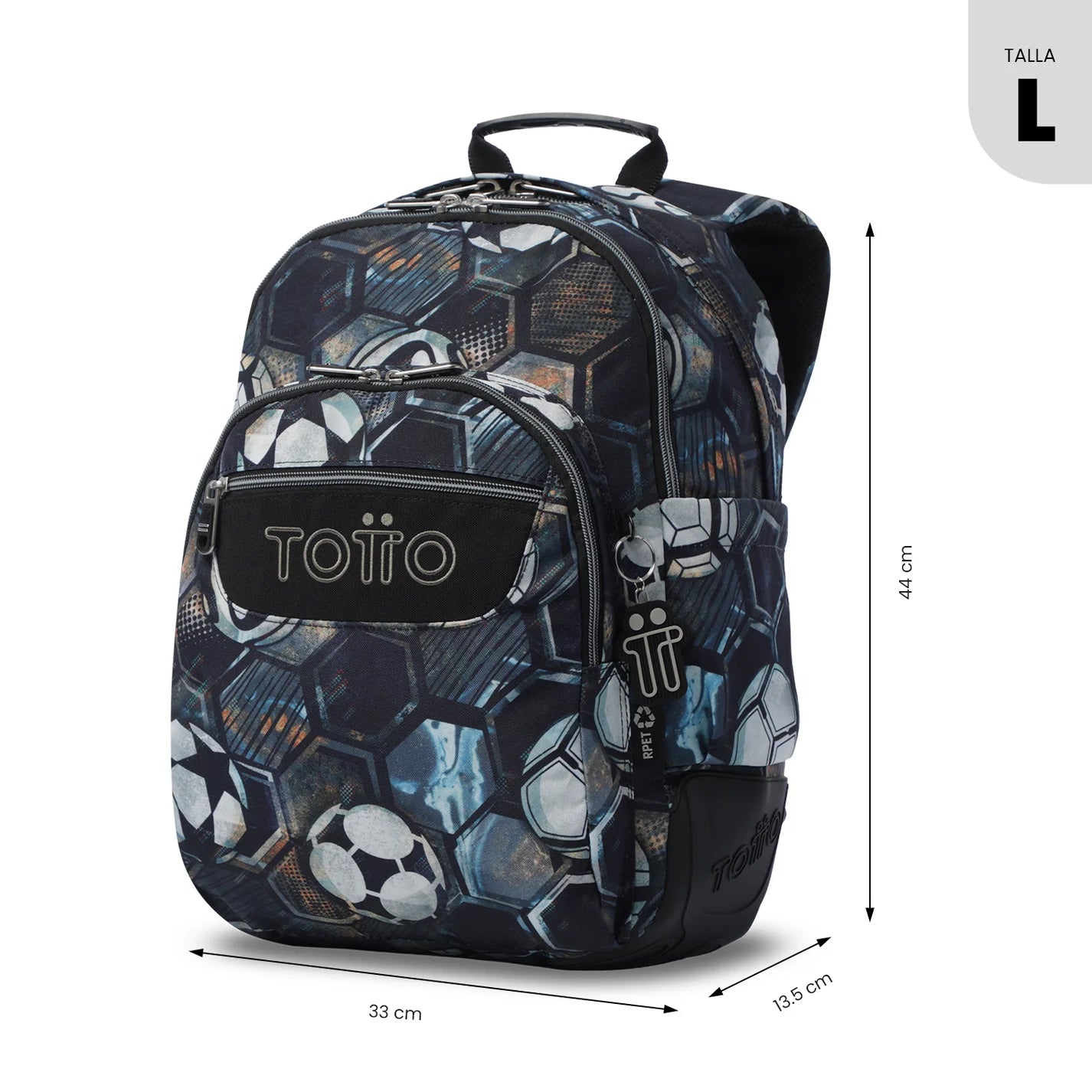Totto Backpack 44 x 33 x 13.5cm - Rayol - 7EM