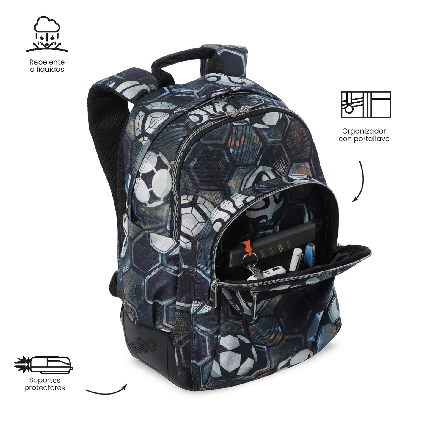 Totto Backpack 44 x 33 x 13.5cm - Rayol - 7EM