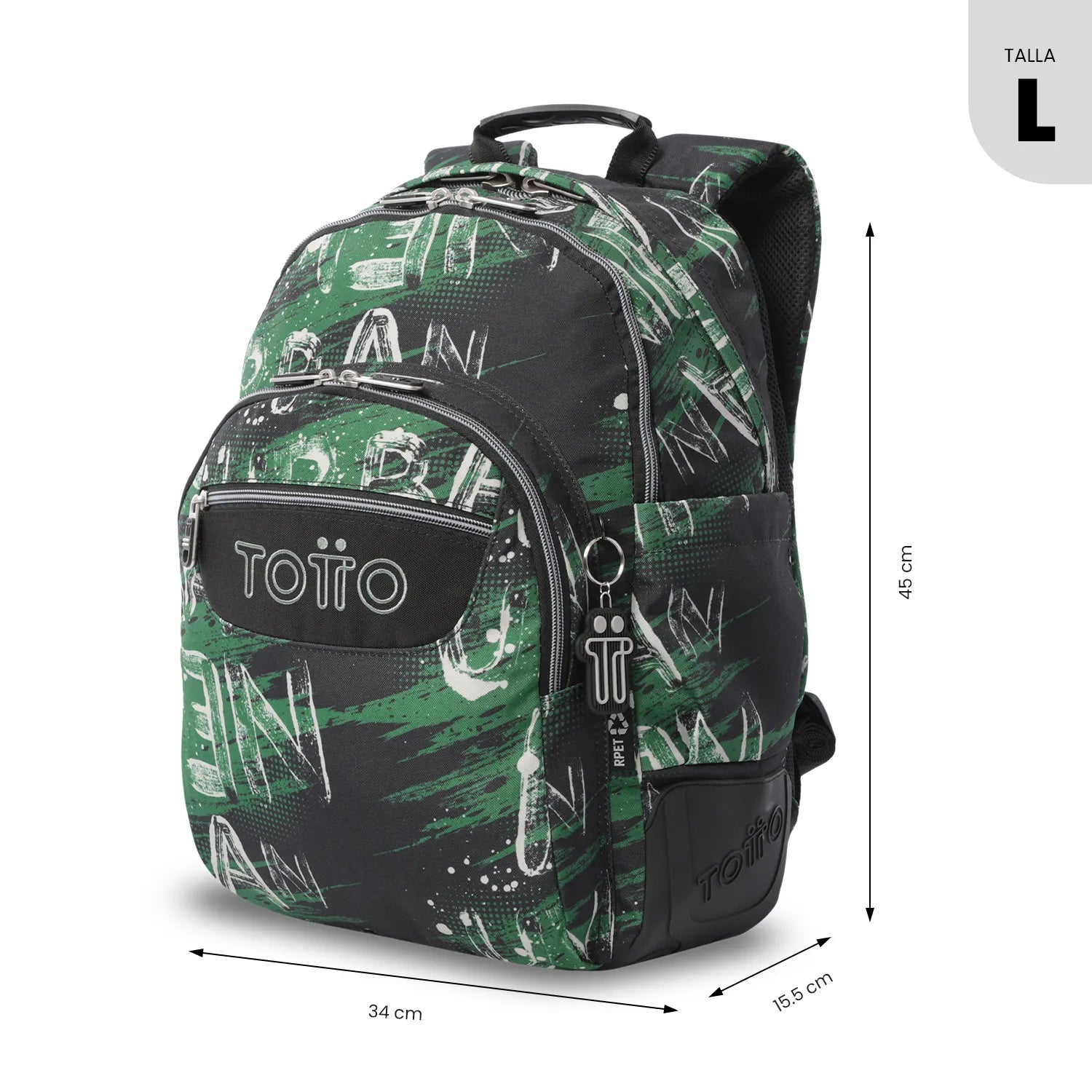 Totto Backpack 44 x 33 x 13.5cm - Rayol - 8VY