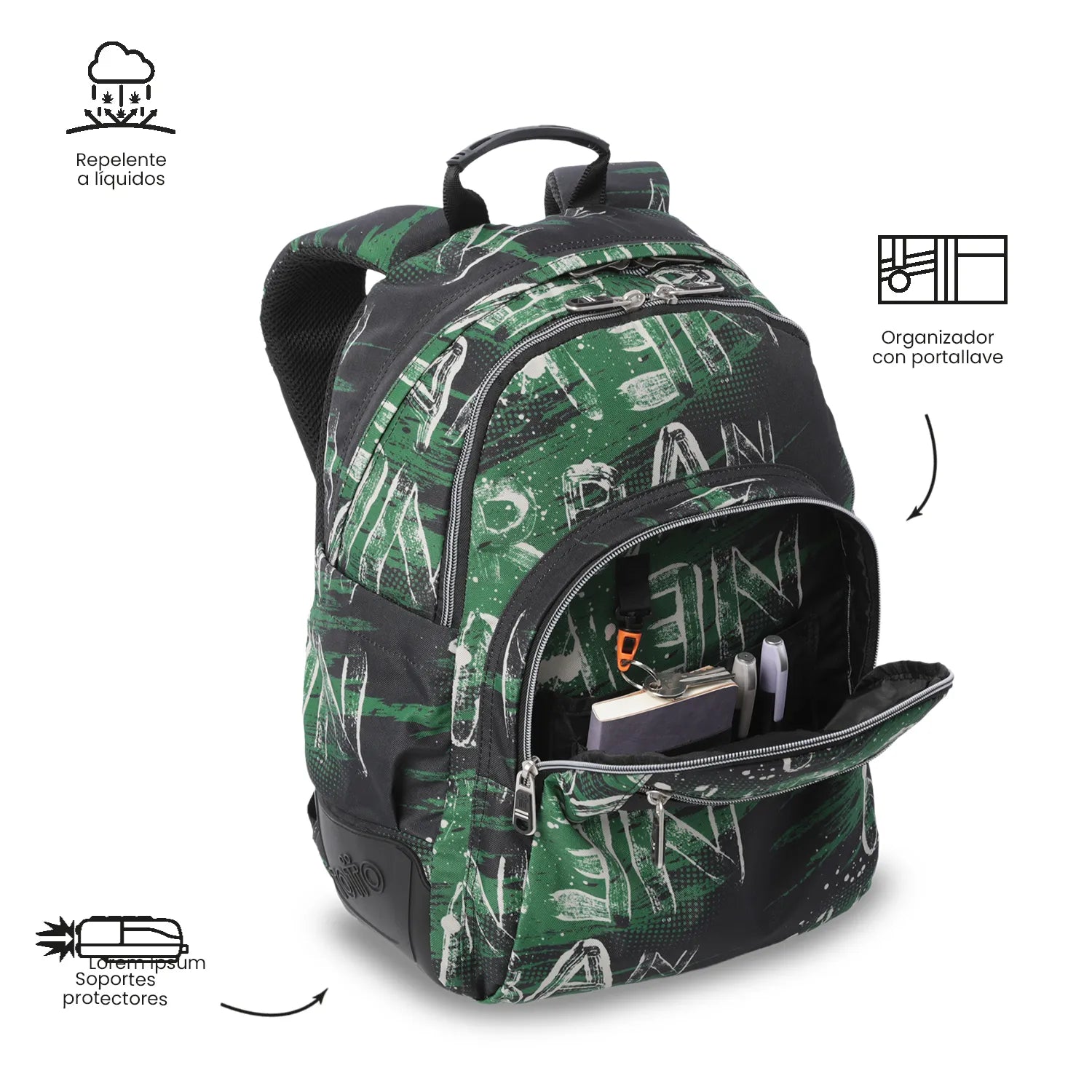 Totto Backpack 44 x 33 x 13.5cm - Rayol - 8VY