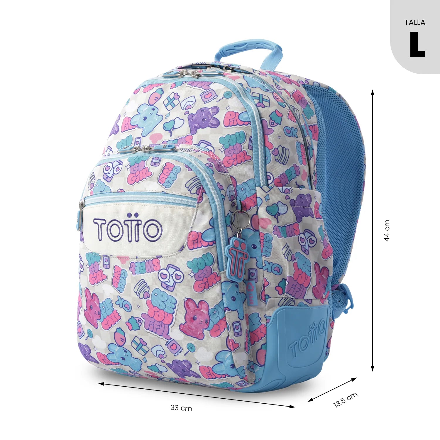 Totto Backpack 44 x 33 x 13.5cm - Rayol - 0S7