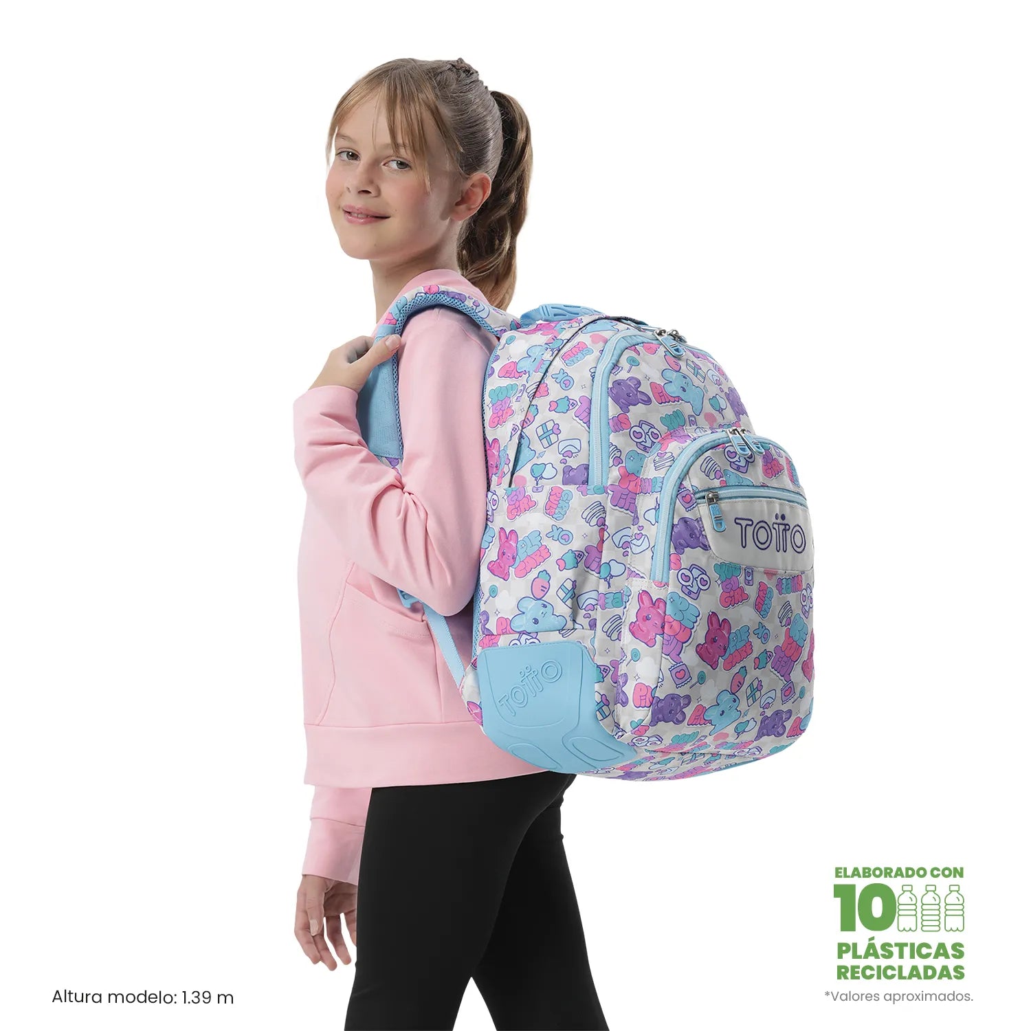 Totto Backpack 44 x 33 x 13.5cm - Rayol - 0S7