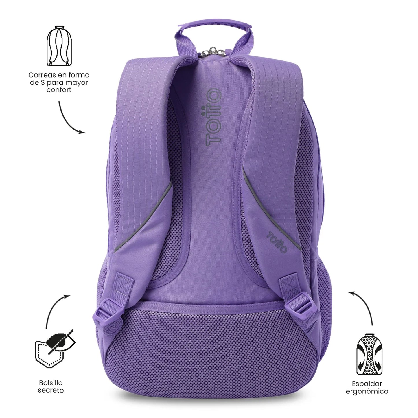 Totto Backpack 47 x 30.5 x 22.5cm - Cambri 2.0 - M1S