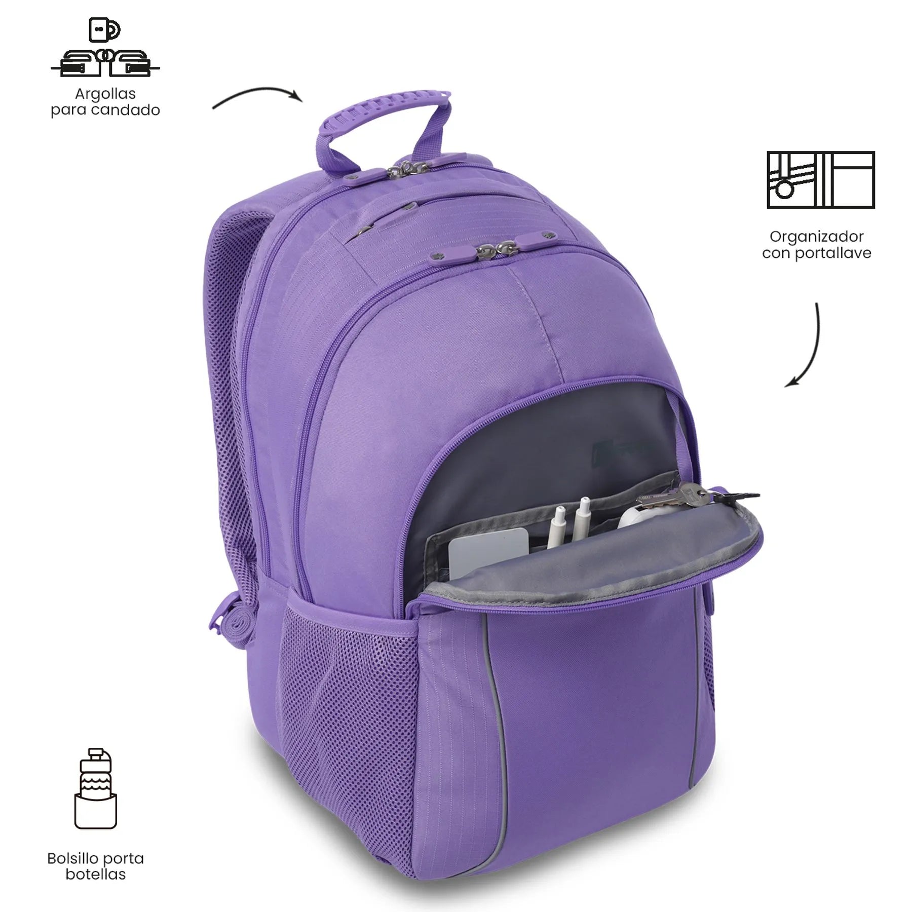 Totto Backpack 47 x 30.5 x 22.5cm - Cambri 2.0 - M1S