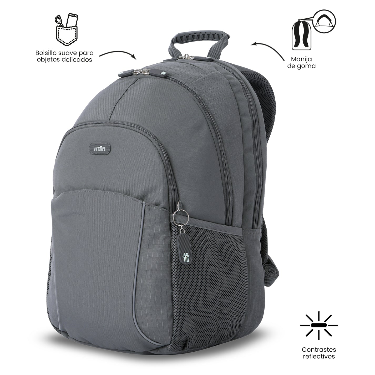 Totto Backpack 47 x 30.5 x 22.5cm - Cambri 2.0 - GV7