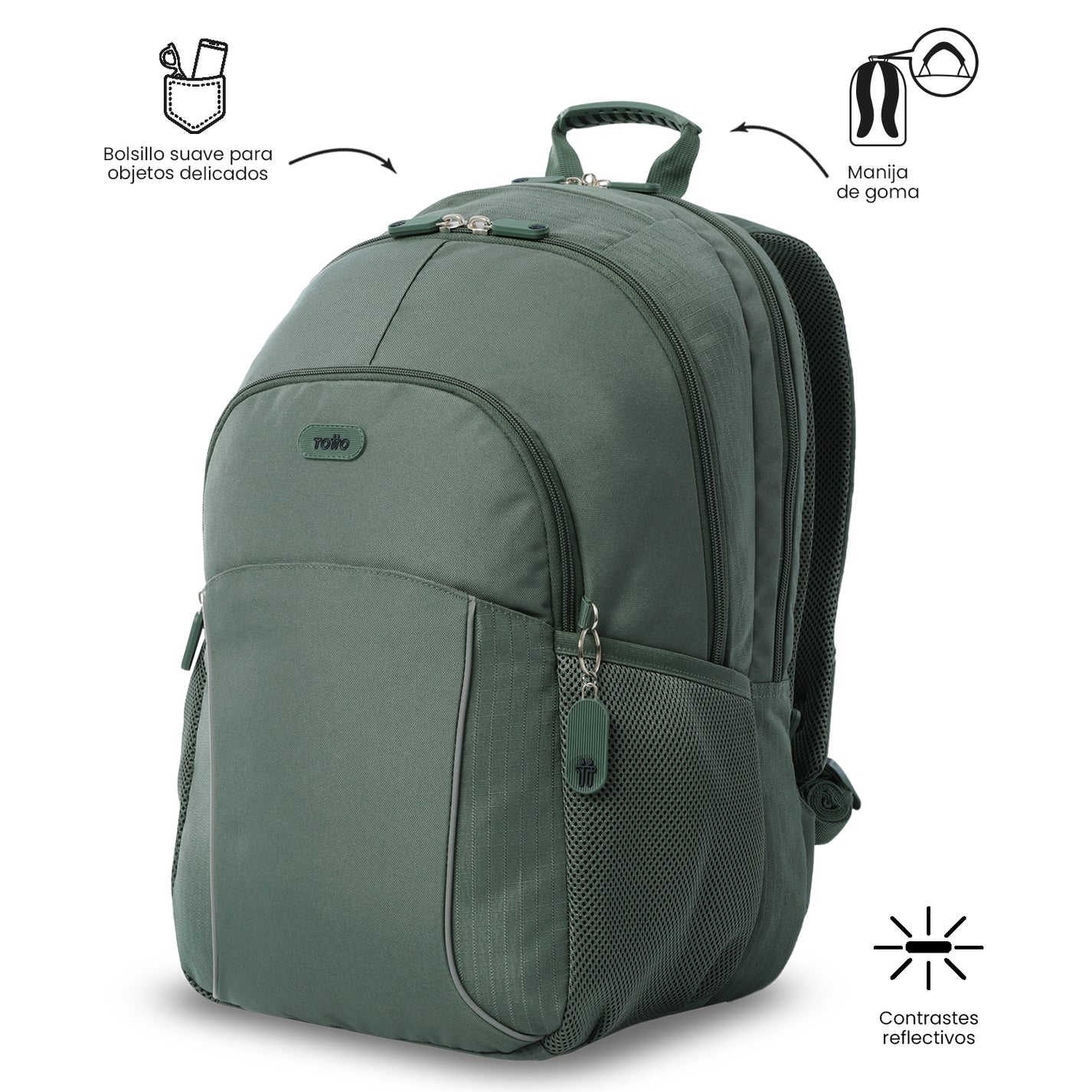 Totto Backpack 47 x 30.5 x 22.5cm - Cambri 2.0 - VZ3