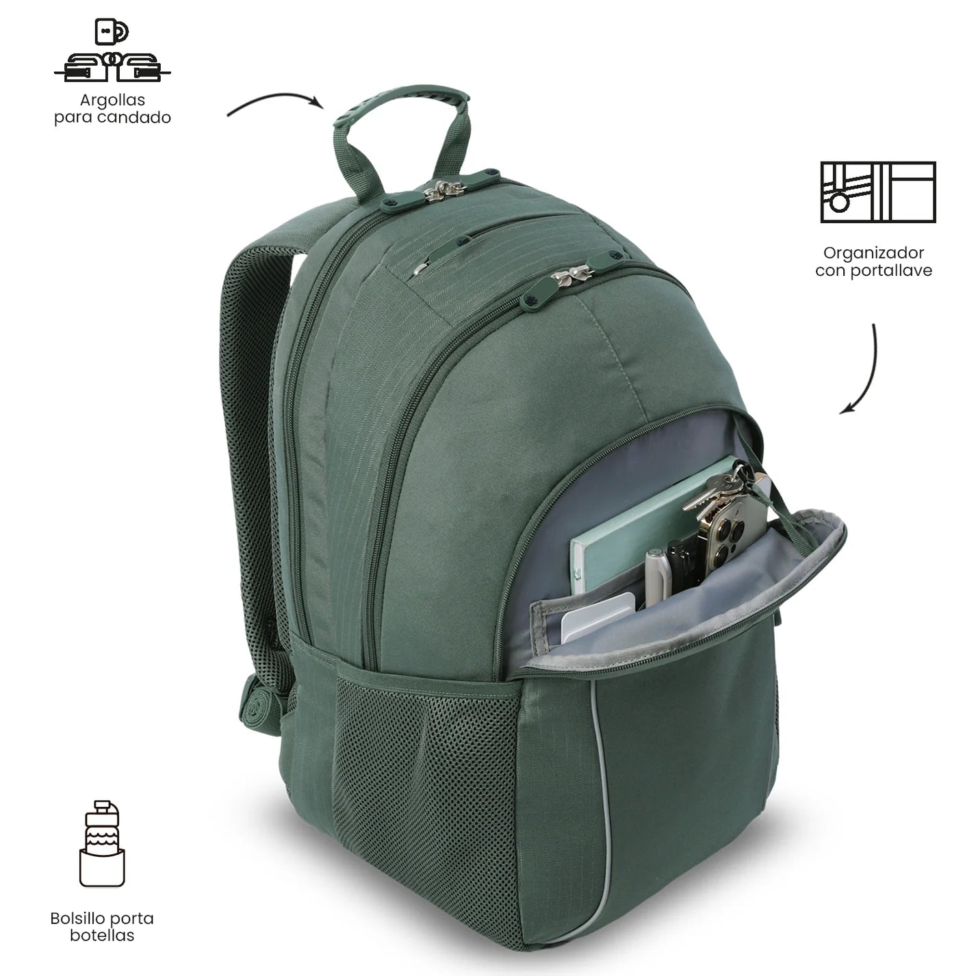 Totto Backpack 47 x 30.5 x 22.5cm - Cambri 2.0 - VZ3