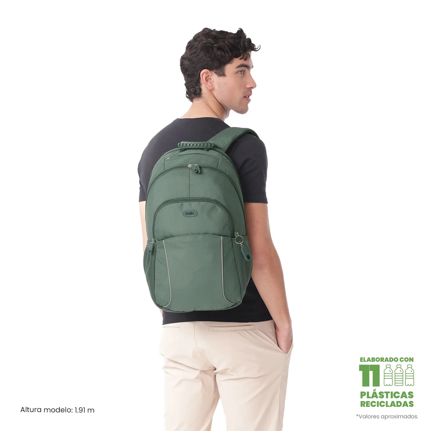 Totto Backpack 47 x 30.5 x 22.5cm - Cambri 2.0 - VZ3