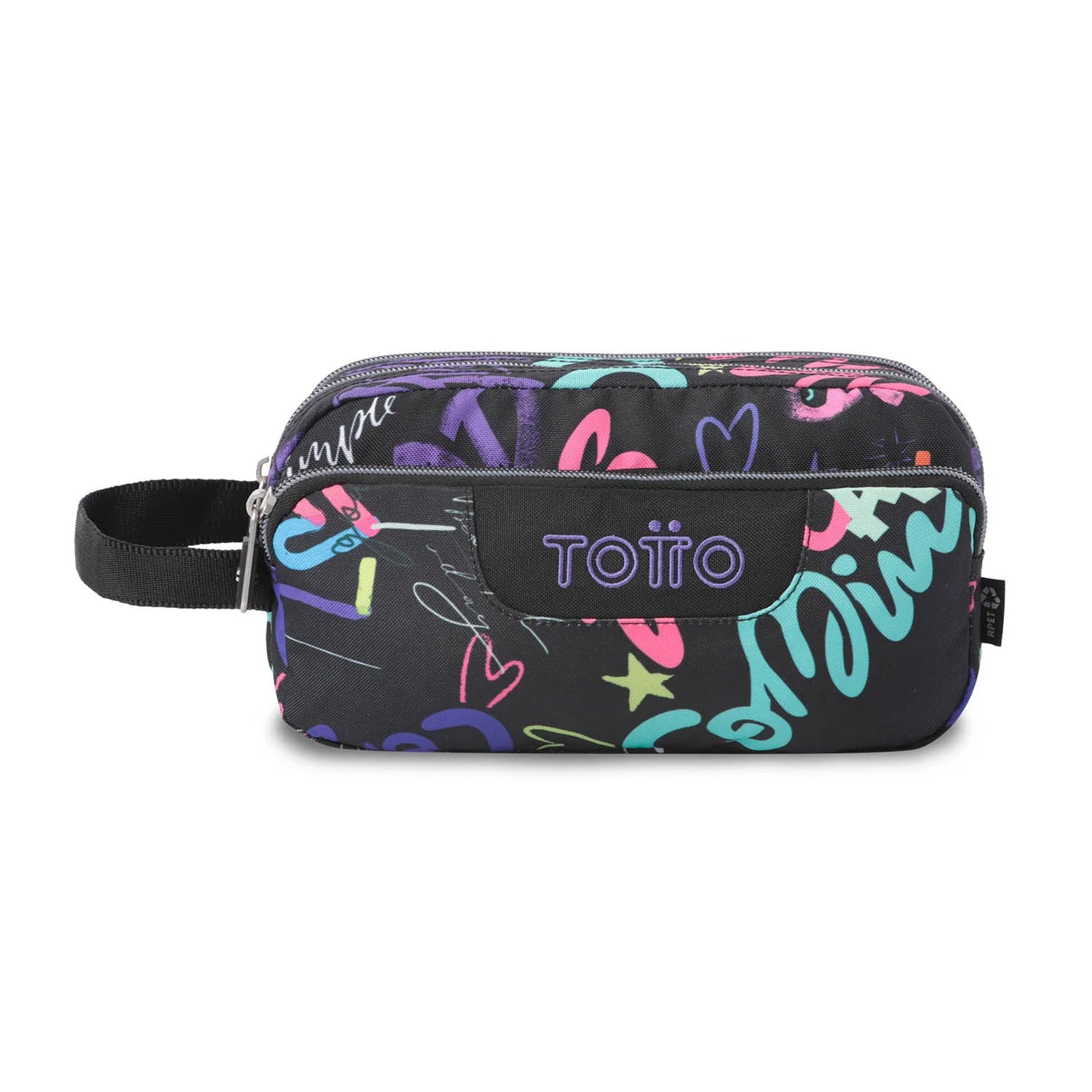 Totto 3 Compartments Pencil Case 11.5 x 23 x 10.5cm - Multiuso Agapec - 7EZ