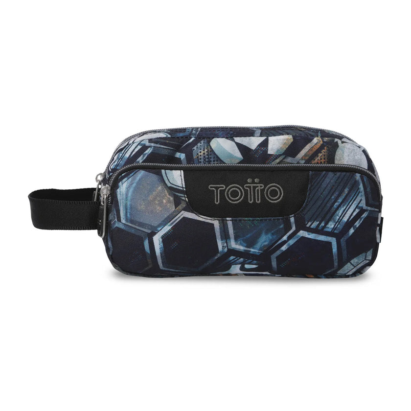 Totto 3 Compartments Pencil Case 11.5 x 23 x 10.5cm - Multiuso Agapec - 7EM