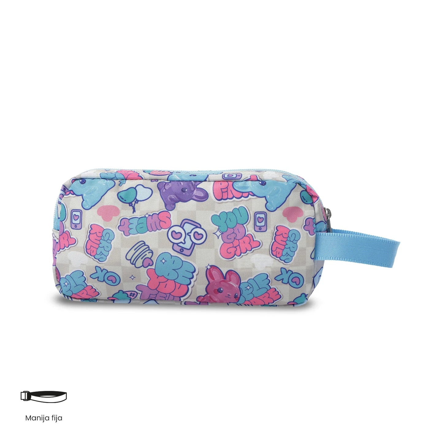 Totto 3 Compartments Pencil Case 11.5 x 23 x 10.5cm - Multiuso Agapec - 0S7