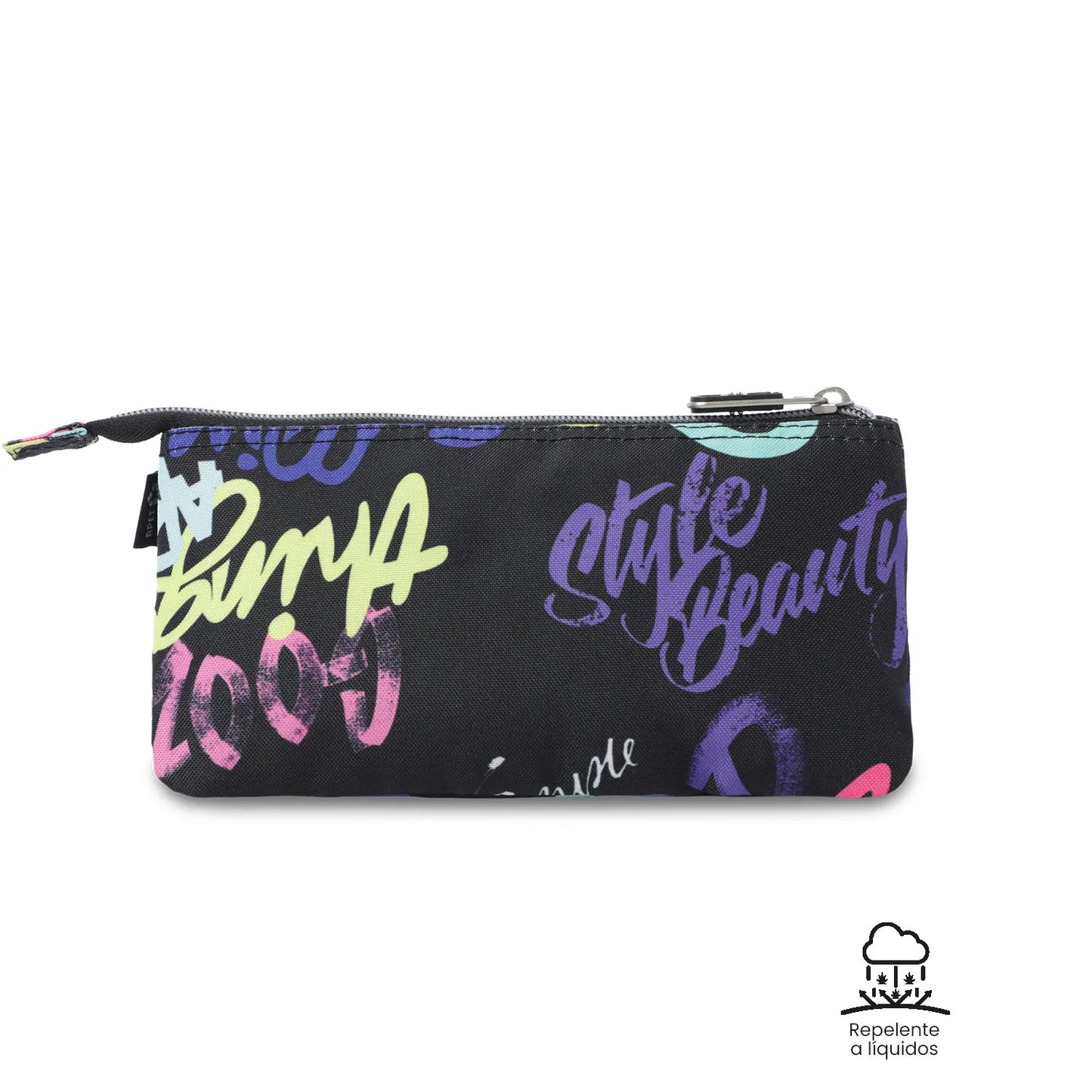 Totto 3 Compartments Pencil Case 11 x 22 x 3.5cm - Multiuso Tablero - 7EZ