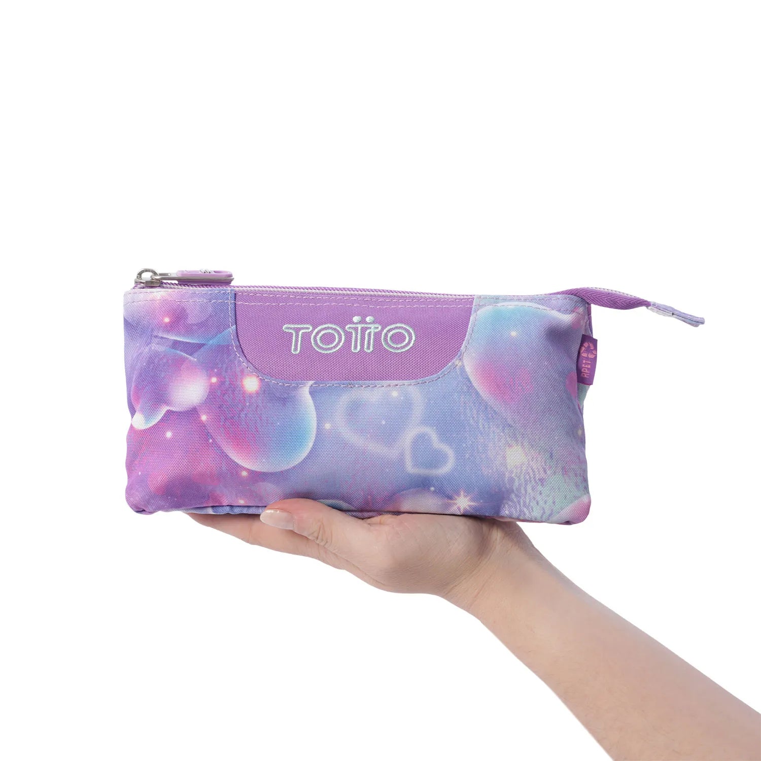 Totto 3 Compartments Pencil Case 11 x 22 x 3.5cm - Multiuso Tablero - 5MG