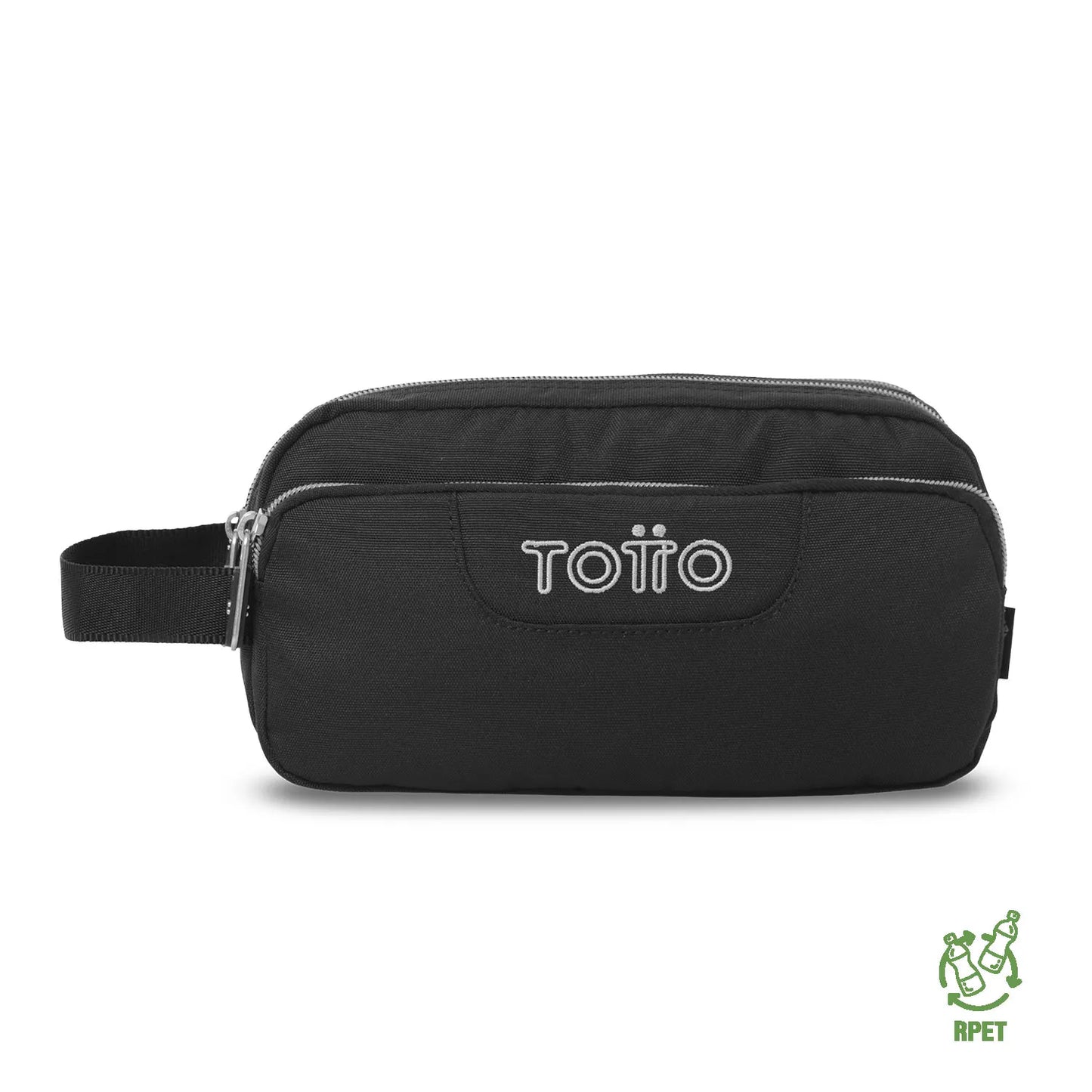 Totto 3 Compartments Pencil Case 11.5 x 23 x 10.5cm - Multiuso Agapec Ecole Solid - N01