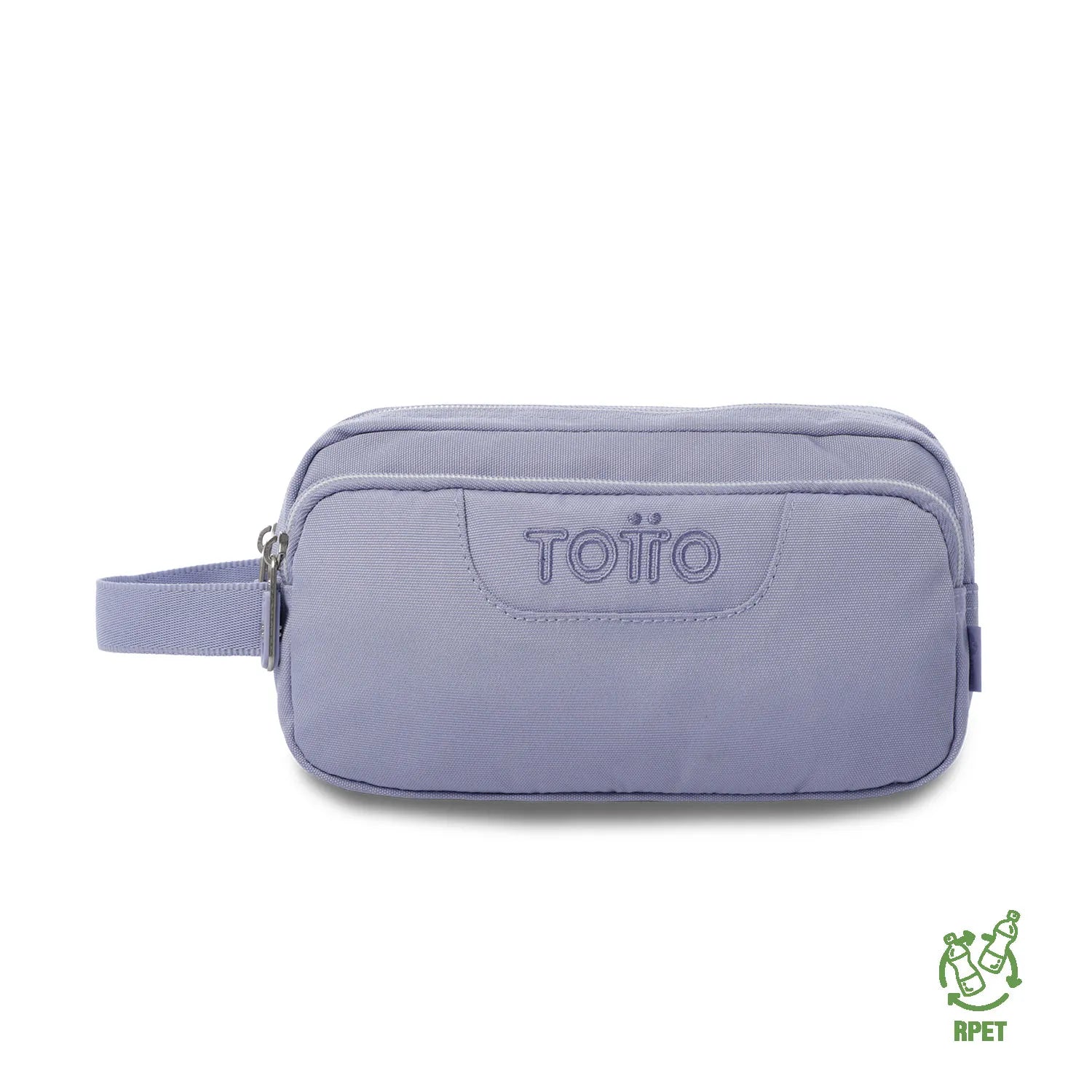 Totto 3 Compartments Pencil Case 11.5 x 23 x 10.5cm - Multiuso Agapec Ecole Solid - M5I