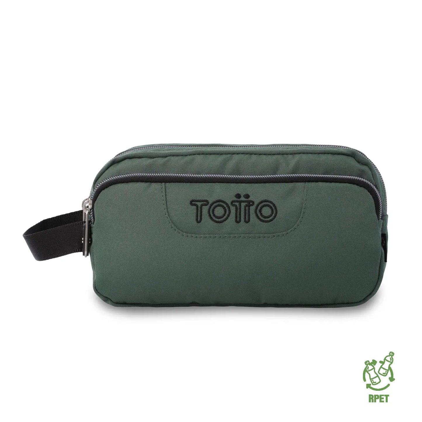 Totto 3 Compartments Pencil Case 11.5 x 23 x 10.5cm - Multiuso Agapec Ecole Solid - V7Y