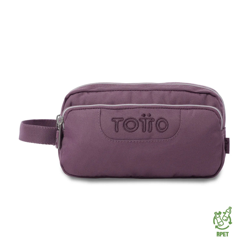 Totto 3 Compartments Pencil Case 11.5 x 23 x 10.5cm - Multiuso Agapec Ecole Solid - M5L