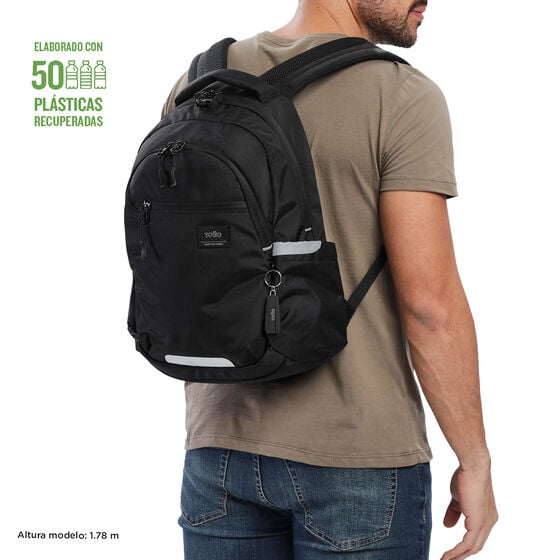 Totto Backpack 44 x 31 x 16cm - Black