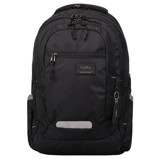 Totto Eufrates Backpack - Black 46.5 x 30.5 x 18.5cm