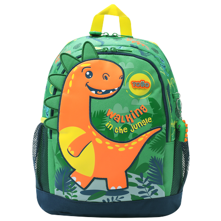 Totto Kids Morral Backpack - Dinomax M 35 x 28.5 x 11cm