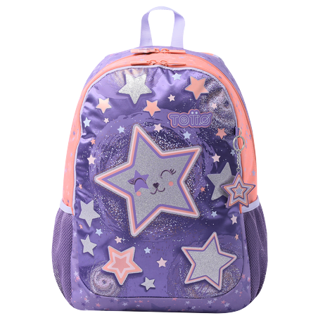 Totto Kids Morral Backpack - Star Cat L 44 x 31.5 x 12cm