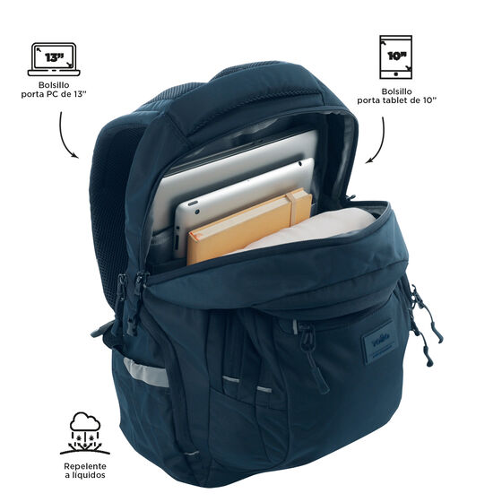 Totto Backpack 46.5 x 30.5 x 18.5cm - Blue