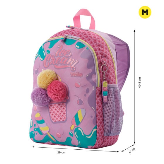 Totto Backpack 40.5 x 29 x 12cm - Ice Pop