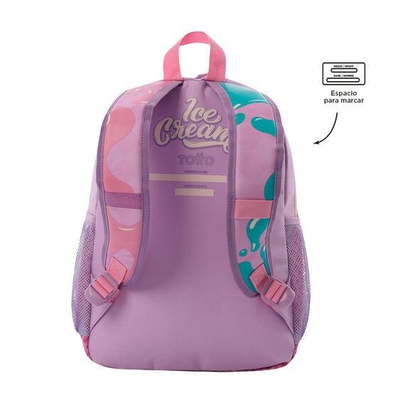 Totto Backpack 40.5 x 29 x 12cm - Ice Pop