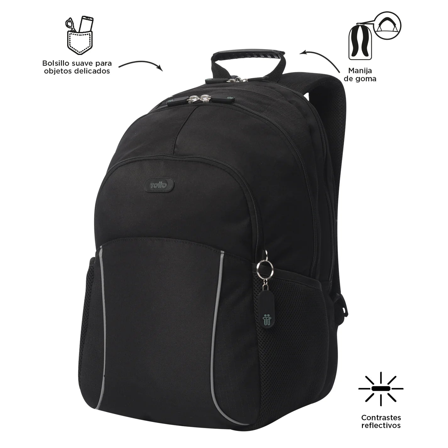 Totto Backpack 47 x 30.5 x 22.5cm - Cambri 2.0 - N01