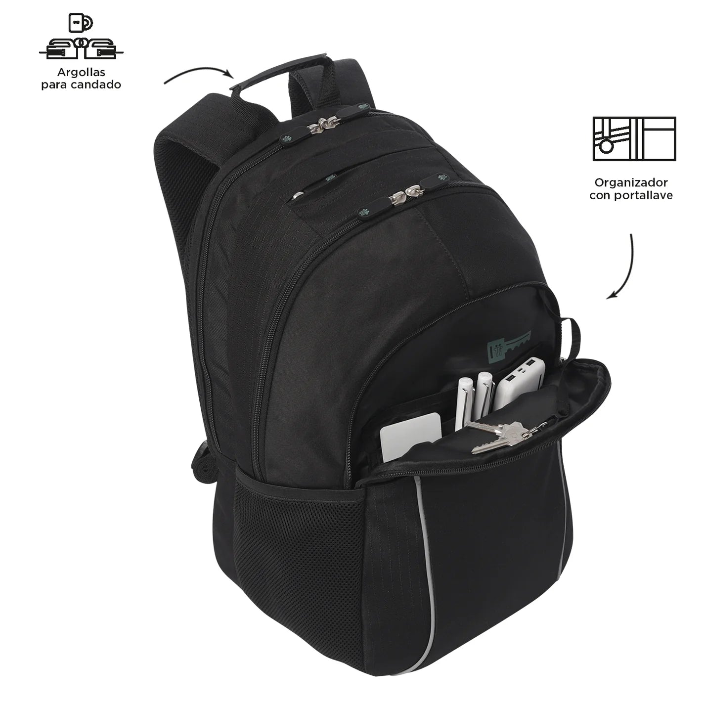 Totto Backpack 47 x 30.5 x 22.5cm - Cambri 2.0 - N01