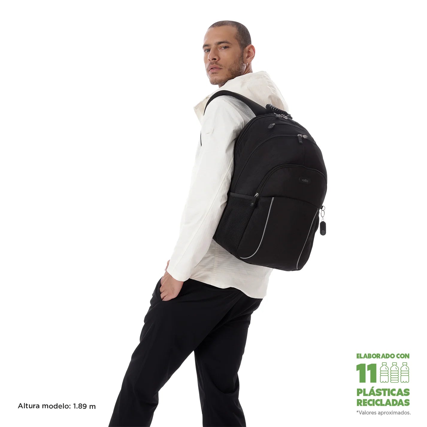 Totto Backpack 47 x 30.5 x 22.5cm - Cambri 2.0 - N01