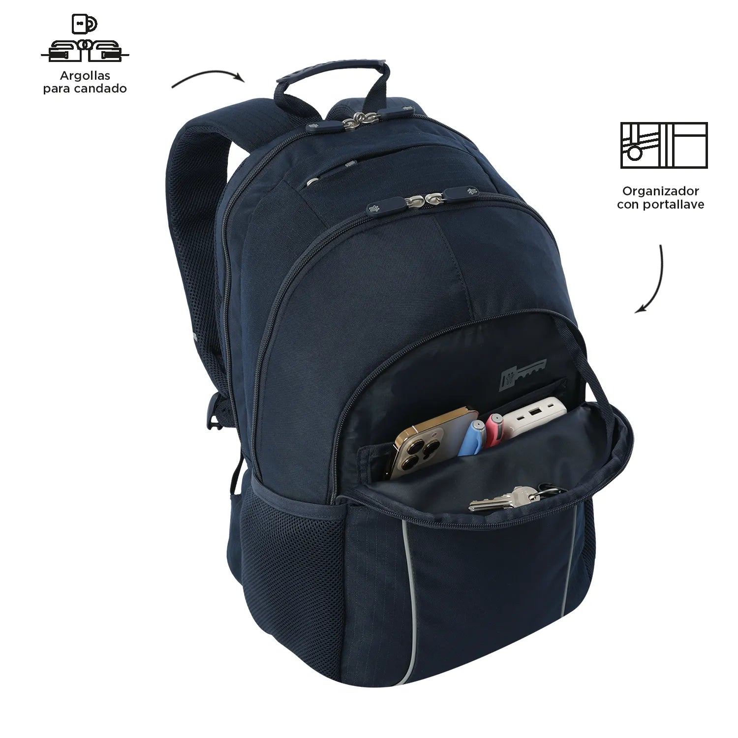 Totto Backpack 47 x 30.5 x 22.5cm - Cambri 2.0 - Z32