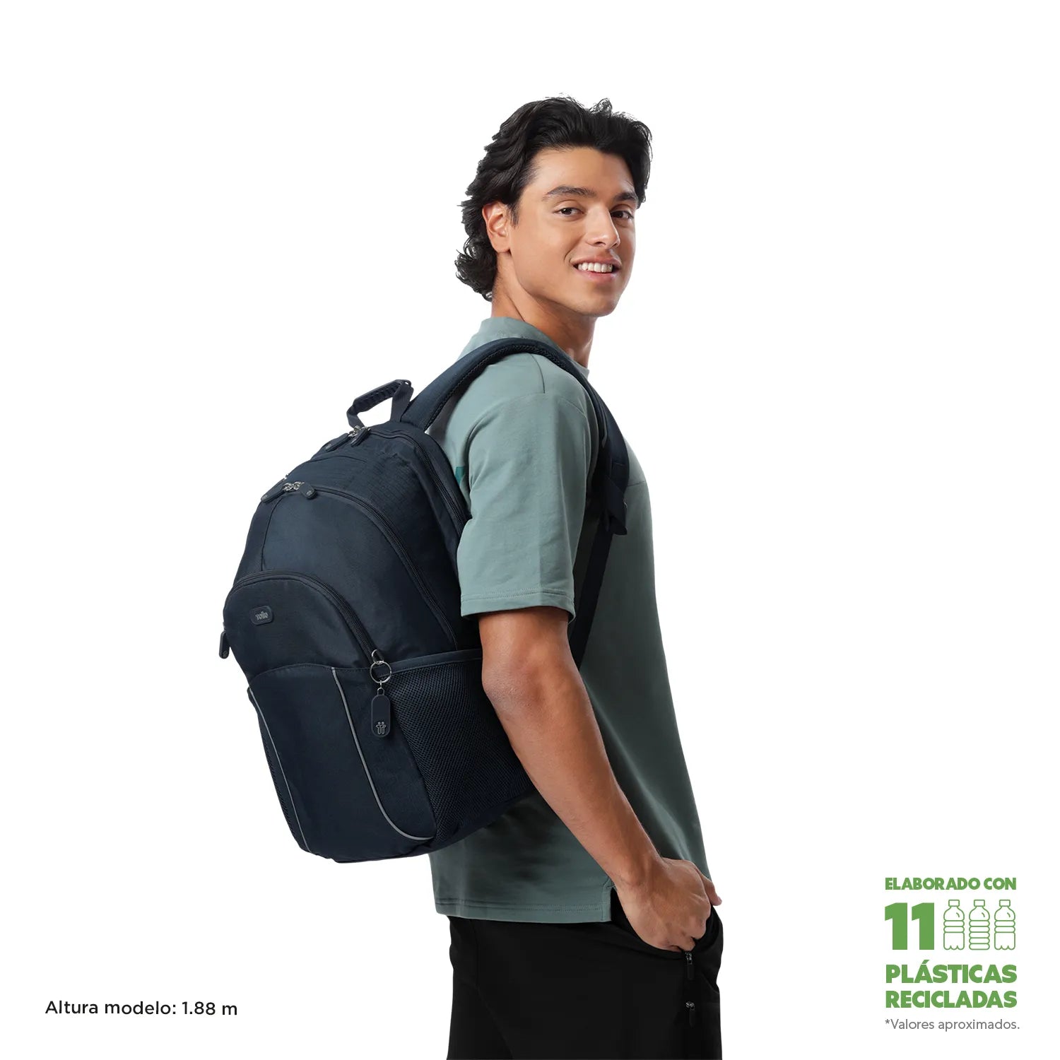 Totto Backpack 47 x 30.5 x 22.5cm - Cambri 2.0 - Z32