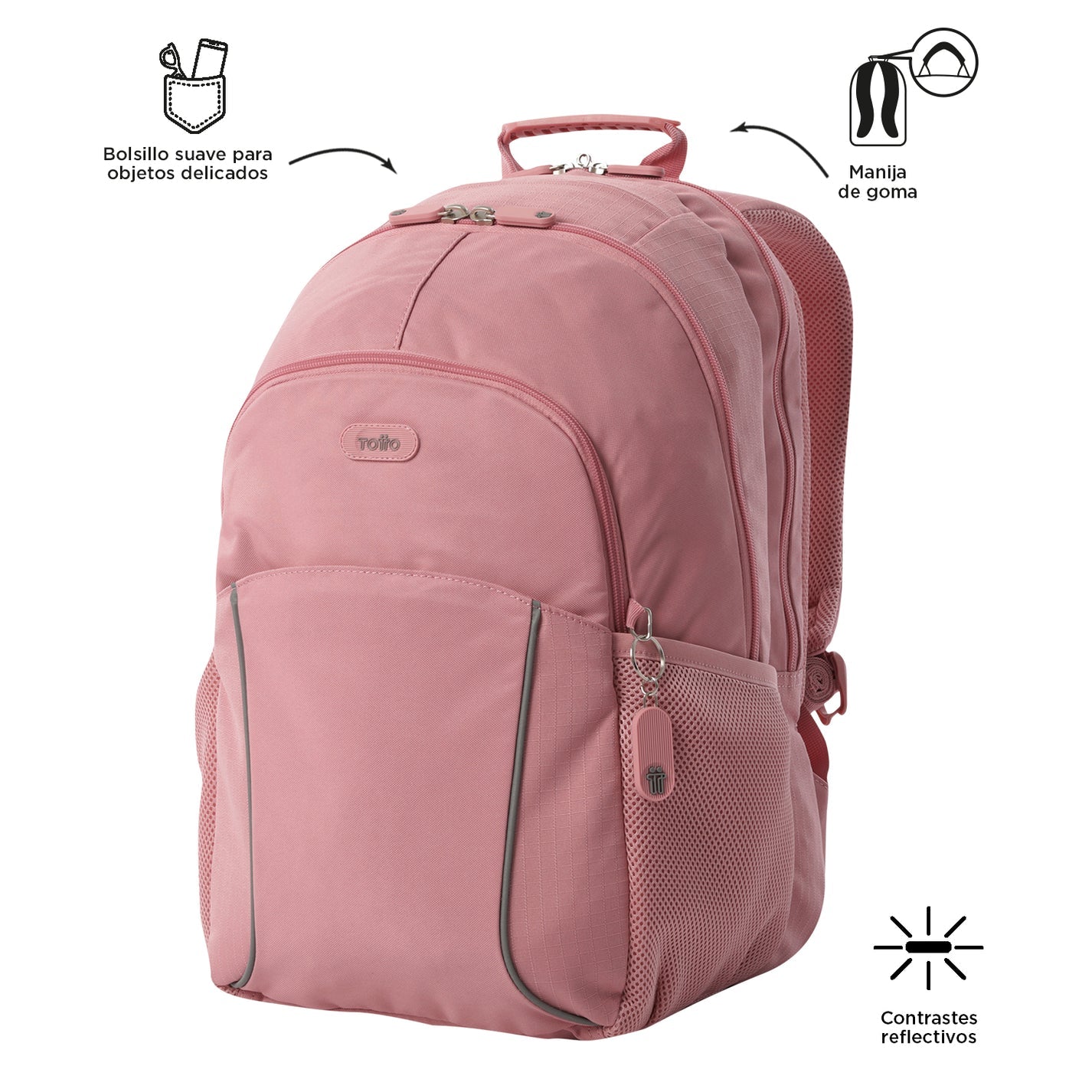 Totto Backpack 47 x 30.5 x 22.5cm - Cambri 2.0 - P60