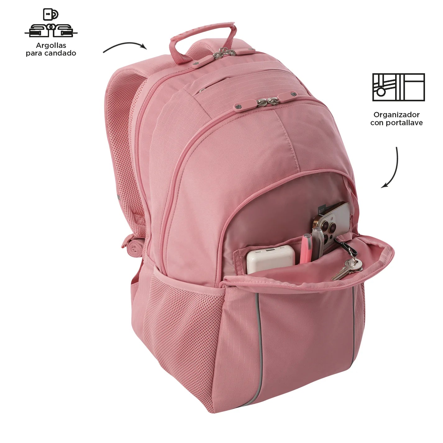 Totto Backpack 47 x 30.5 x 22.5cm - Cambri 2.0 - P60