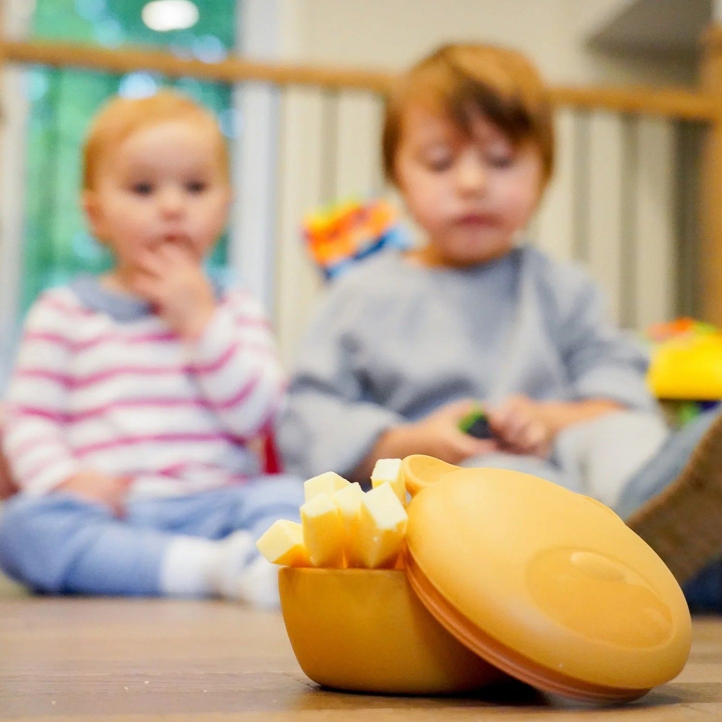 Melii Silicone Animal Bowls With Lid Bear