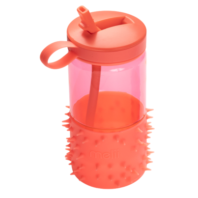 Melii - Spikey Water Bottle 17 oz - Orange