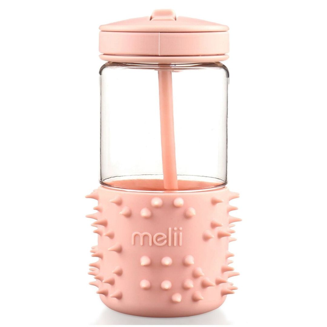 Melii - Spikey Water Bottle 17 oz - Pastel Pink