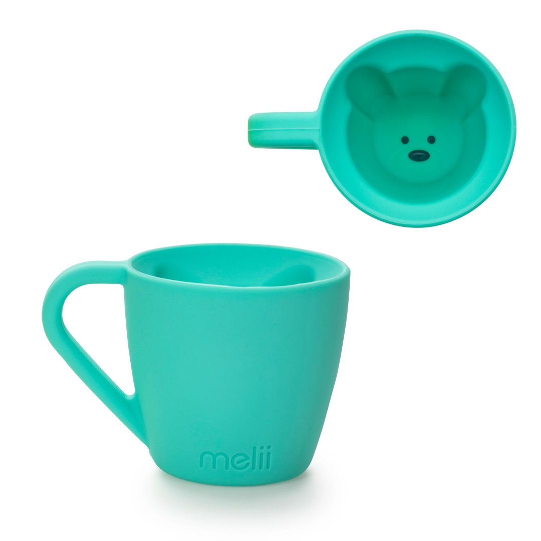 Melii - Silicone Bear Mug - Mint