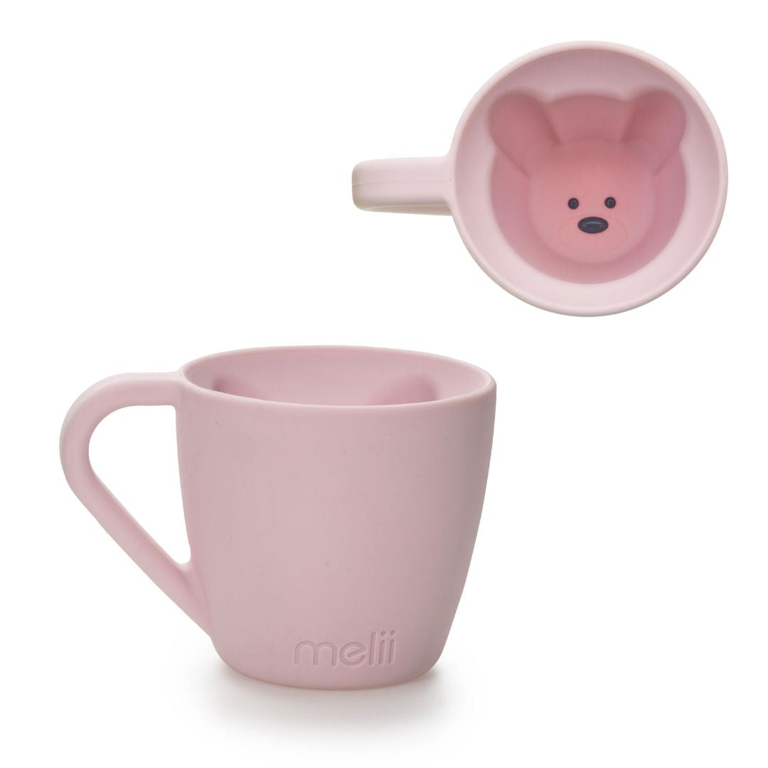 Melii - Silicone Bear Mug - Pink